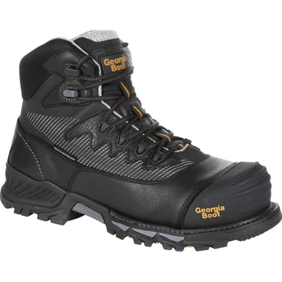 Georgia Boots | Men's Rumbler Composite Toe Waterproof Hiker-Brown