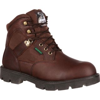 Georgia Boots | Men's Homeland Waterproof Work-Brown