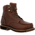 Georgia Boots | Men's AMP LT Edge Waterproof Moc-Toe Work-Brown