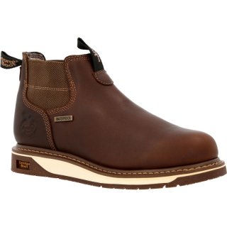 Georgia Boots | Women's AMP LT Wedge Chelsea-Brown