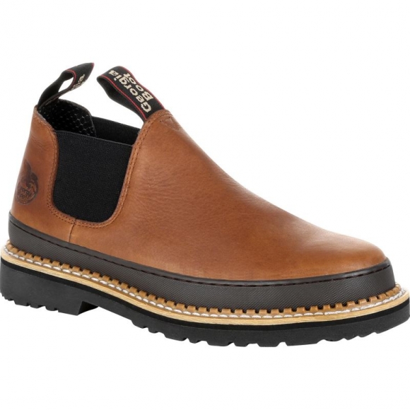 Georgia Boots | Men's Giant Revamp Romeo Shoe-Brown