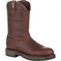 Georgia Boots | Men's Carbo-Tec LT Waterproof Pull-on Work-Brown