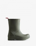 Hunter | Men's Play Vegan Shearling Insulated Mid-Height Rain Boots-Urban Grey | New Outlet