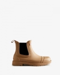 Hunter | Women's Commando Chelsea Boots-Tawny Brown | New Outlet