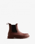 Hunter | Women's Commando Chelsea Boots-Muted Berry | New Outlet