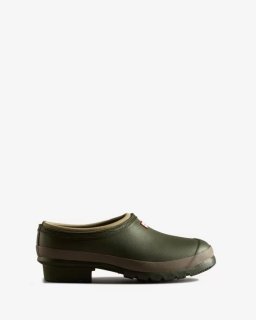 Hunter | Men's Gardener Clogs-Dark Olive/Clay | New Outlet