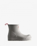 Hunter | Women's Play Short Rain Boots-Zinc Grey | New Outlet