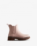 Hunter | Women's Refined Stitch Detail Chelsea Boots-Azalea Pink | New Outlet