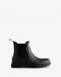 Hunter | Men's Commando Chelsea Boots-Black | New Outlet