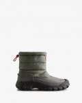 Hunter | Men's Intrepid Insulated Short Snow Boots-Urban Grey/Black | New Outlet