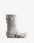 Hunter | Women's Original Short Gloss Rain Boots-White | New Outlet