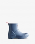 Hunter | Men's Play Short Rain Boots-Stornoway Blue | New Outlet