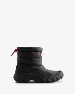 Hunter | Women's Intrepid Insulated Short Snow Boots-Black | New Outlet