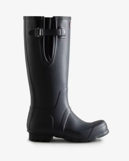 Hunter | Men's Tall Side Adjustable Rain Boots-Navy | New Outlet