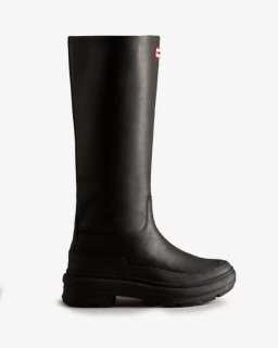 Hunter | Women's Killing Eve Tall Chasing Boot-Black | New Outlet