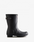 Hunter | Women's Short Back Adjustable Rain Boots-Slate Grey | New Outlet