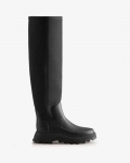 Hunter | Women's City Explorer Tall Neoprene Boots-Black | New Outlet