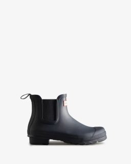 Hunter | Women's Original Chelsea Boots-Navy | New Outlet