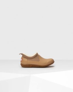 Hunter | Women's Insulated Vegan Shearling Shoe-Tawny Brown | New Outlet