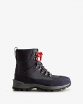 Hunter | Men's Insulated Recycled Polyester Commando Boots-Navy/Blue Mineral | New Outlet