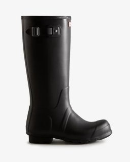 Hunter | Men's Tall Insulated Rain Boots-Black | New Outlet