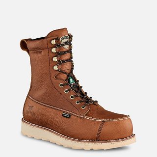 IRISH SETTER | WINGSHOOTER ST-MEN'S 8-INCH WATERPROOF LEATHER CSA SAFETY TOE BOOT | STYLISH OUTLET