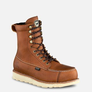 IRISH SETTER | WINGSHOOTER ST-MEN'S 8-INCH WATERPROOF LEATHER SAFETY TOE BOOT | STYLISH OUTLET