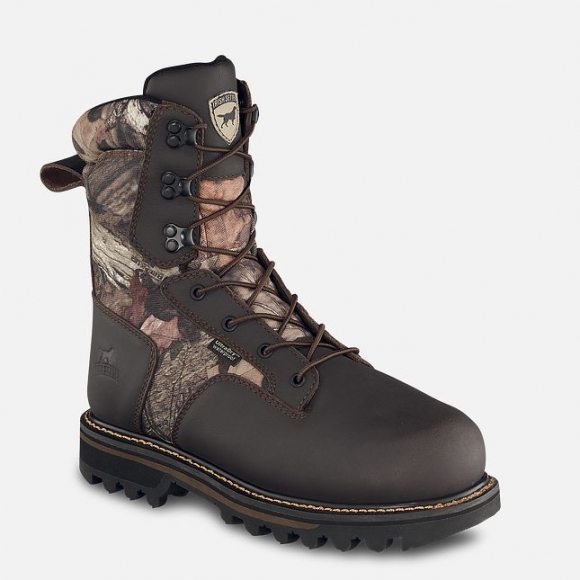 IRISH SETTER | GUNFLINT II-MEN'S 10-INCH WATERPROOF AND INSULATED MOSSY OAK CAMO BOOT | STYLISH OUTLET