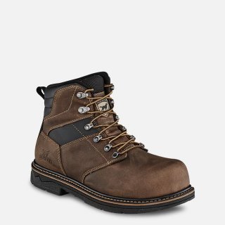 IRISH SETTER | FARMINGTON KT-MEN'S 6-INCH LEATHER SAFETY TOE BOOT | STYLISH OUTLET