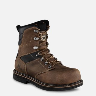 IRISH SETTER | FARMINGTON KT-MEN'S 8-INCH LEATHER SAFETY TOE BOOT | STYLISH OUTLET