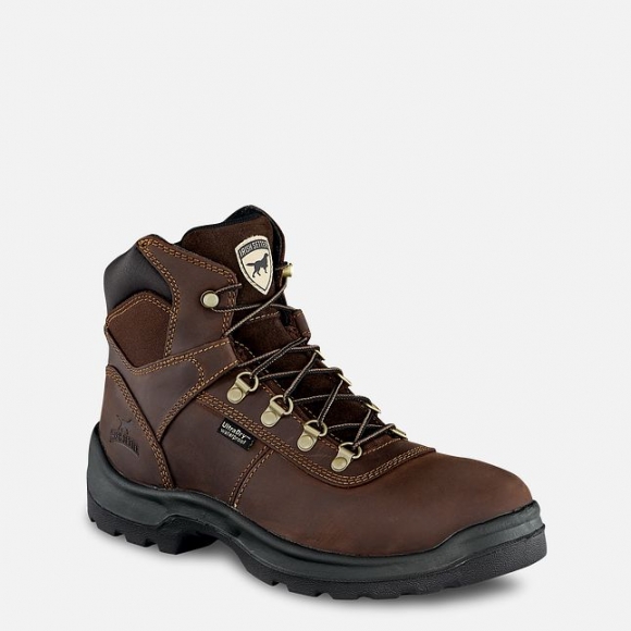 IRISH SETTER | ELY-MEN'S 6-INCH WATERPROOF LEATHER SAFETY TOE BOOT | STYLISH OUTLET