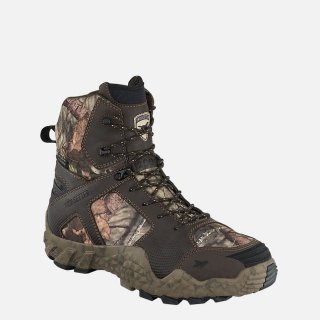 IRISH SETTER | VAPRTREK-MEN'S 8-INCH WATERPROOF LEATHER INSULATED MOSSY OAK CAMO BOOT | STYLISH OUTLET