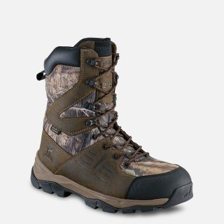 IRISH SETTER | TERRAIN-MEN'S 10-INCH WATERPROOF LEATHER INSULATED MOSSY OAK CAMO BOOT | STYLISH OUTLET