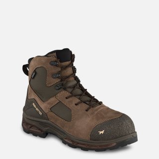 IRISH SETTER | KASOTA-MEN'S 6-INCH WATERPROOF LEATHER SAFETY TOE METGUARD BOOT | STYLISH OUTLET