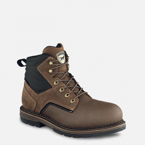 IRISH SETTER | RAMSEY 2.0-MEN'S 6-INCH WATERPROOF LEATHER SAFETY TOE BOOT | STYLISH OUTLET