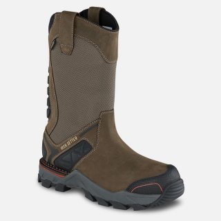 IRISH SETTER | CROSBY-MEN'S 11-INCH WATERPROOF LEATHER SAFETY TOE BOOT | STYLISH OUTLET