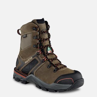 IRISH SETTER | CROSBY-MEN'S 8-INCH WATERPROOF LEATHER CSA SAFETY TOE BOOT | STYLISH OUTLET