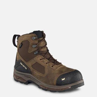 IRISH SETTER | KASOTA-MEN'S 6-INCH WATERPROOF LEATHER SAFETY TOE SIDE-ZIP BOOT | STYLISH OUTLET