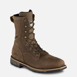 IRISH SETTER | MARSHALL-MEN'S MARSHALL 9-INCH WATERPROOF LEATHER SAFETY TOE BOOT | STYLISH OUTLET