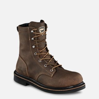 IRISH SETTER | FARMINGTON-MEN'S 8-INCH LEATHER SOFT TOE BOOT | STYLISH OUTLET