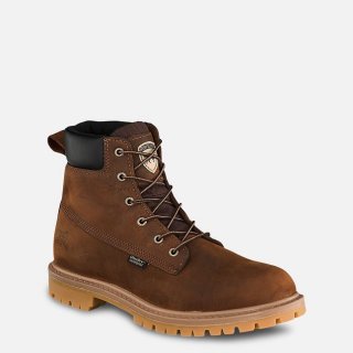 IRISH SETTER | HOPKINS-MEN'S 6-INCH WATERPROOF LEATHER SAFETY TOE BOOT | STYLISH OUTLET