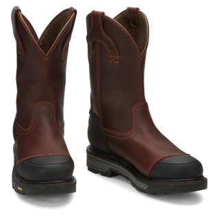 Justin | Special Offer Men's Warhawk Nano Comp Toe Chestnut