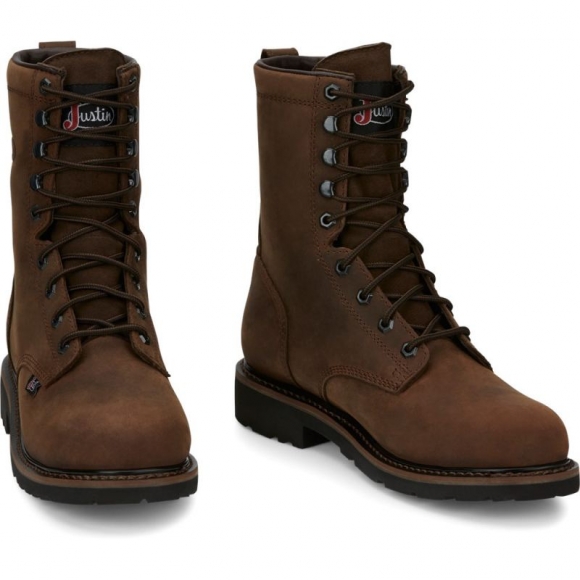 Justin | Special Offer Men's Drywall Steel Toe Brown