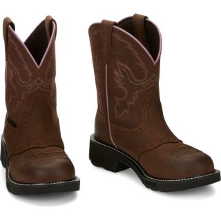 Justin | Special Offer Women's Wanette Steel Toe Aged Bark