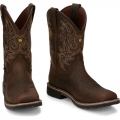 Justin | Special Offer Men's Fireman Distressed Brown