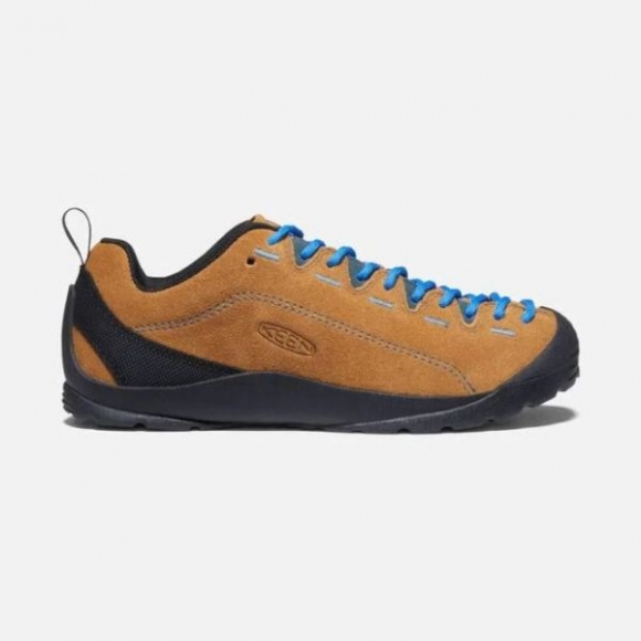 Keen | Cheap Sale Women's Jasper Suede Sneakers-CATHAY SPICE/ORION BLUE