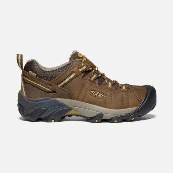 Keen | Cheap Sale Men's Targhee II Waterproof-Cascade Brown/Golden Yellow