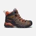 Keen | Cheap Sale Men's Pittsburgh 6" Waterproof Boot (Soft Toe)-Cascade Brown/Bombay Brown