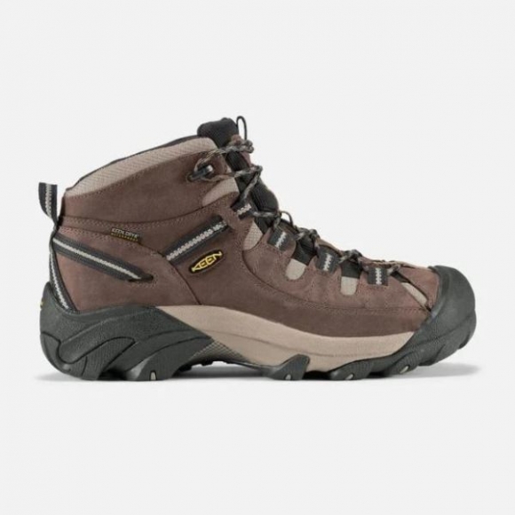 Keen | Cheap Sale Men's Targhee II Waterproof Mid Wide-Shitake/Brindle