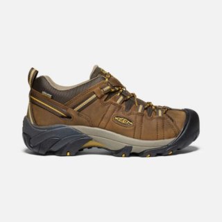 Keen | Online Outlet Men's Targhee II Waterproof Wide-Cascade Brown/Golden Yellow